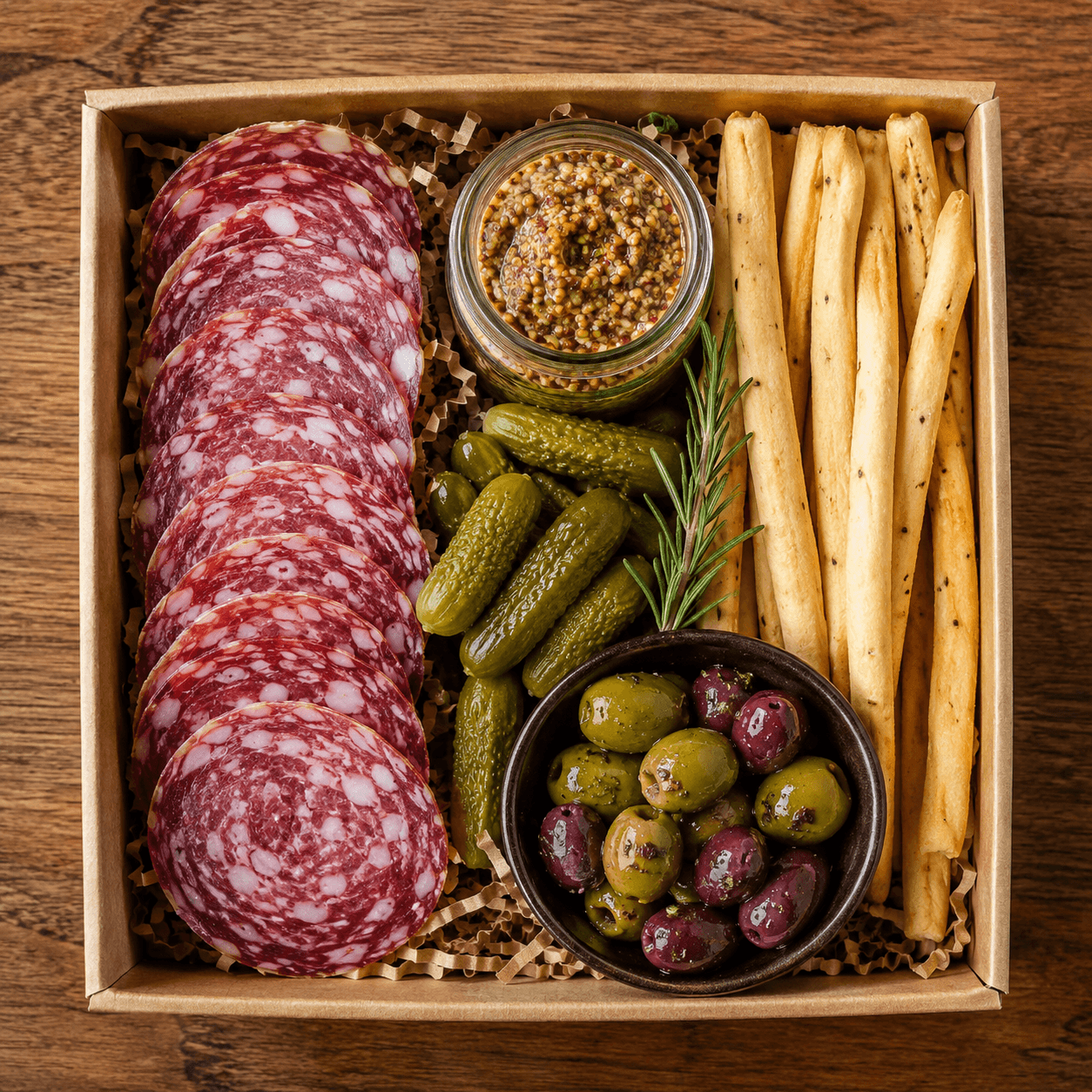 The Charcuterie Fan Box