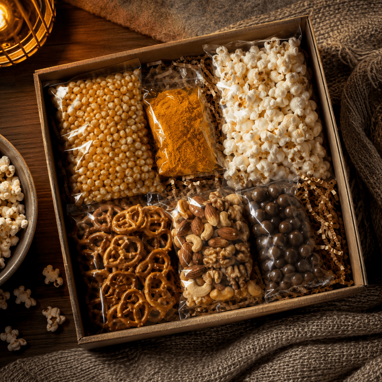 The Movie Night Snack Box